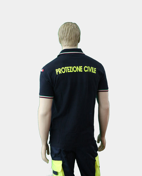 Polo manica corta Protezione Civile RED 4 LIFE in eliminazione - immagine 2