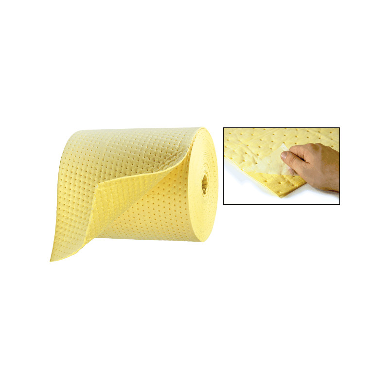 Rotoli perforati assorbenti per chimici SAFE IN